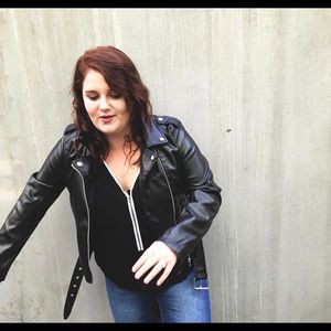 Urban Retro Faux Leather Jacket